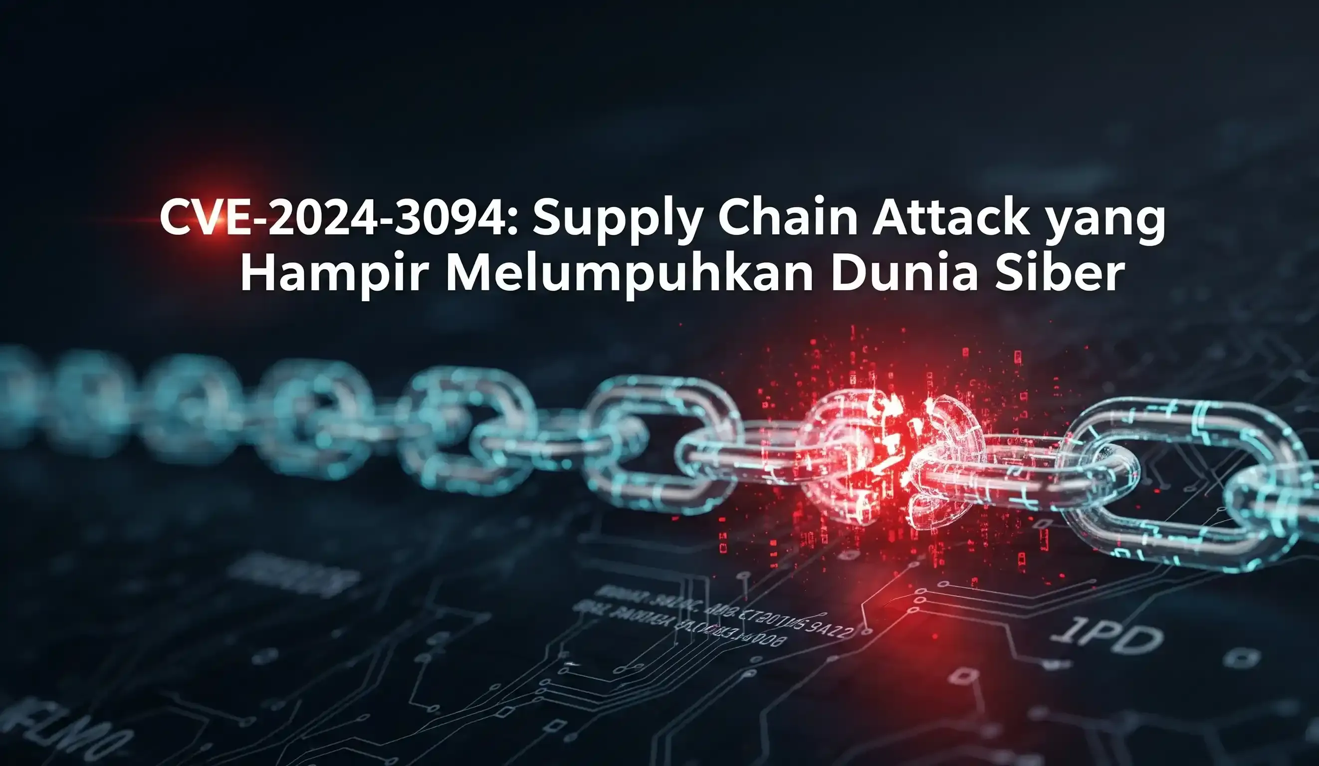 CVE-2024-3094: Supply Chain Attack Mengancam Dunia Siber